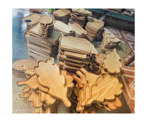 Produit en bois de qualité supérieure: Plateau en bois du Vietnam et plateau de service en bambou avec logo personnalisé, sûr, adapté aux repas à la maison et au restaurant - Product Image 2