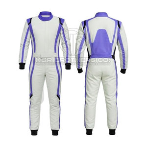 ชุดแข่งรถโกคาร์ทแบบมืออาชีพพร้อมผ้าประสิทธิภาพสูงและวัสดุทนไฟสำหรับผู้ขับขี่ - Product Image 4