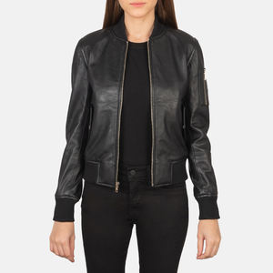 Veste en cuir pour femmes, style décontracté, nouveau modèle, respirante, de haute qualité, vêtements d'extérieur pour femmes - Product Image 3