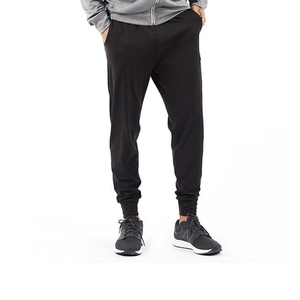 Pantalon de jogging décontracté pour homme, coupe ample, grande taille, en mélange de coton et polyester épais, avec cordon de serrage, idéal pour la gym et le sport - Product Image 1