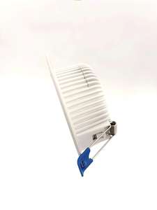 सा ने IP44 इनडोर आधुनिक अल्ट्रा पतली 9w dimmable एलईडी डाउनलाइट के साथ cct स्विच और बिल्ट-इन ड्राइवर 90 मिमी कटआउट प्लग तैयार - Product Image 3