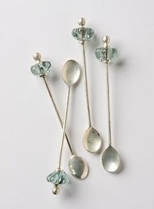 Cuillère de bar en métal de style vintage au design élégant, idéale pour les amateurs de cocktails classiques et les amateurs de bar élégants - Product Image 3