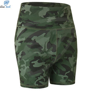 Respirant séchage rapide haute élastique Scrunch bout à bout Shorts de sport taille basse court Gym Fitness sans couture Yoga Shorts pour les femmes - Product Image 4