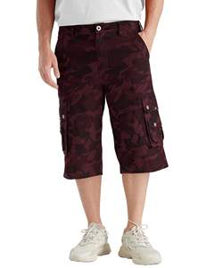 Pantalones cortos Cargo para hombre, logotipo personalizado de alta calidad, pantalones cortos deportivos de talla grande para hombre, ropa de calle, pantalones cortos para hombre, logotipo personalizado - Product Image 5