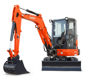 รถขุด KX080-5 เครื่องยนต์ 66.6 แรงม้า พร้อมเกียร์ ห้องโดยสารลดเสียงรบกวน ระบบไฮดรอลิก Bosch Rexroth ดิปเปอร์แบบขยาย ใบมีดไฮดรอลิกปรับมุมได้ (ตัวเลือกเสริม) - Product Image 4