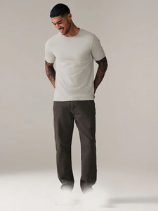 Camiseta versátil para hombre, proveedor de ropa de calle, traje de moda informal personalizado para gimnasio, salón, uso diario, venta al por mayor, suministro a granel - Product Image 3