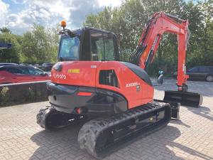 Mini pelle sur chenilles d'excavatrice de KX085-5 de Kubota d'occasion bon marché à vendre - Product Image 3