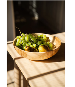 Cuenco para servir masa de madera para frutas, cuenco para masa de madera con logotipo personalizado para uso en restaurante, producto de gran oferta - Product Image 6