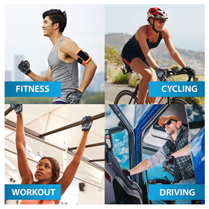 Full Finger Lightweight Sports Cycling <b>Gloves</b> Wind-Breaking Touch Screen Compatible Anti-Slip Breathable UV Protection - Product Image 4