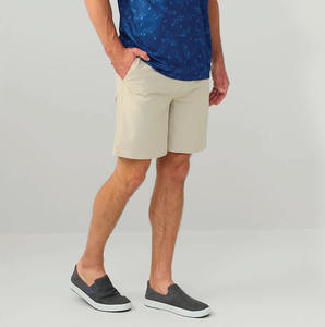 Pantalones Cortos Cargo de Secado Rápido con 5 Bolsillos con Cremallera Personalizados para Hombre, Pantalones Cortos de Pesca con Cintura Elástica, Pantalones Cortos de Trabajo de Nailon para Senderismo al Aire Libre - Product Image 5