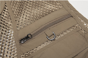 Chalecos de talla grande para hombre, chalecos personalizados para hombre, chaleco de trabajo de malla con bolsillo para herramientas, chaqueta - Product Image 6