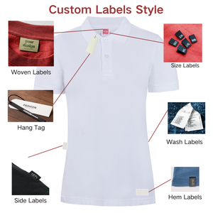 OEM Custom Embroidered Printing <strong>Women</strong> <strong>Polo</strong> T-<strong>shirt</strong> High Quality 100% Cotton Ladies Blank <strong>Polo</strong> <strong>Shirt</strong> - Product Image 3