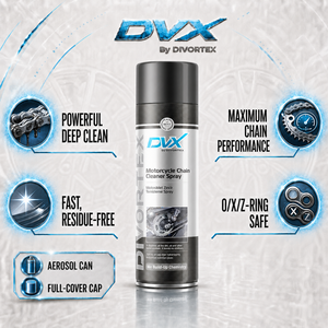 Spray nettoyant pour chaîne de moto DVX (500 ml) - Product Image 2