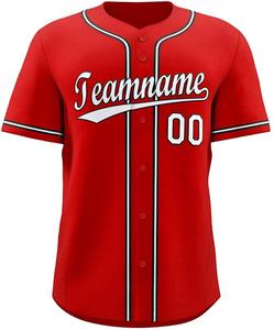 2025 nuevo diseño personalizado ropa de equipo transpirable sublimación personalizada para hombres y jóvenes Jersey de béisbol de alta calidad ropa de béisbol y softbol - Product Image 3