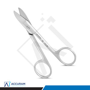 Ciseaux à bord dentelé Bee Bee 11 cm, instrument chirurgical médical droit pour usage clinique, hospitalier et de laboratoire - Product Image 4