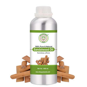 Aceite esencial de sándalo de etiqueta privada OEM 100%, álbum de Santalum puro para aceite Facial, suero de aromaterapia y Base de aceite para Barba - Product Image 4