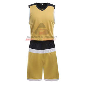 100% Polyester Basketball Uniform Gute Qualität Basketball Uniform Custom Made New Design Basketball Uniform - Product Image 1