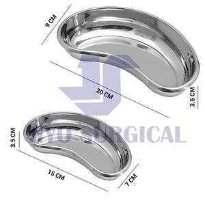 Bandeja de riñón para uso médico, accesorio de acero inoxidable de tamaño de 12CM a 30CM, para Hospital, bandeja de riñón para uso Dental, con huecos - Product Image 6