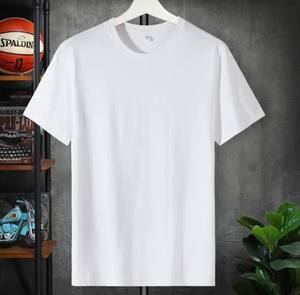 Camiseta de manga corta para hombre, Camiseta holgada de moda de verano informal de media manga con cuello redondo para jóvenes - Product Image 3