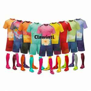 Últimos diseños personalizados de alta calidad de los hombres de fútbol Kits Jersey Set Team Club Soccer Wear Football Soccer Jersey Uniformes de fútbol - Product Image 5