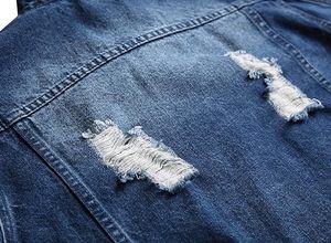 <b>Mens</b> Fashionable Winter <b>Jackets</b> HighQuality Windbreaker, Vintage Ripped Denim, and Slim Fit Streetwear Jean <b>Jackets</b> - Product Image 6