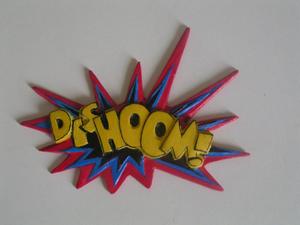 Handcrafted FRP Artistic Fiberglass Fridge Magnet Decor <b>Garden</b> <b>Ornaments</b> Waterproof Weather Resistant Natural Burn Wood Color - Product Image 3