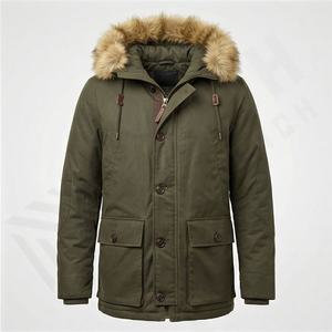 เสื้อแจ็คเก็ตพัฟเฟอร์บุขนเป็ดสำหรับผู้ชาย สวมใส่สบายในฤดูหนาว มีฮู้ด ซิป ปรับแต่งสีได้ ซับในกันน้ำ แบบกลับด้านได้ เก็บความร้อน - Product Image 1