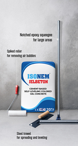 Béton gel coloré auto-nivelant moderne à base de ciment ISONEM JELBETON-Imperméable et antidérapant - Product Image 3