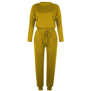 ชุดวอร์มของผู้หญิงน้ำหนักเบาสีพื้นชุดวอร์ม2025ออกแบบได้ตามต้องการ - Product Image 5