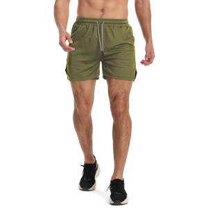 <b>Men's</b> Lightweight Gym Workout <b>Shorts</b> Casual Athletic <b>Shorts</b> for Running Training with <b>Zip</b> <b>Pockets</b> Towel Loop Pattern Decoration - Product Image 3