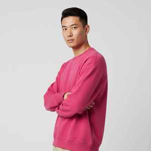 เสื้อสเวตเชิ้ตผู้ชายคอวีทรงปกติ ผ้าฟลีซหนาน้ำหนัก 320 กรัม ระบายอากาศได้ดี พิมพ์ลายตามสั่ง ขายส่ง ดีไซน์ใหม่ สำหรับฤดูหนาว - Product Image 6