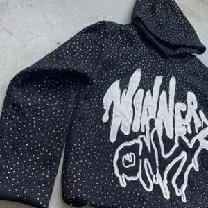 Nouveau sweat à capuche en coton 100% brodé tendance, logo personnalisé, marque privée, vêtements décontractés de haute qualité, vente en gros - Product Image 4