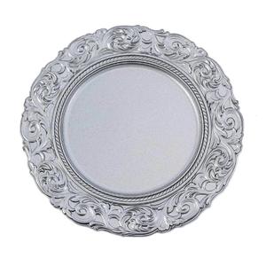 Assiette de service en acier inoxydable pour la maison, la cuisine, la restauration, utilisation de service, assiette de service en métal, table à manger, utilisation de restauration - Product Image 6