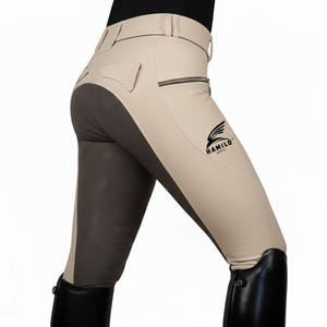 Pantalons d'équitation tendance, best-sellers, taille haute, avec grip intégral, pantalons d'équitation pour femmes, collants d'équitation à boutons - Product Image 6