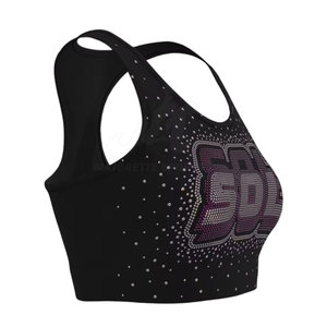 Soutien-gorge de sport confortable et de maintien pour la danse, l'entraînement et l'usage quotidien – Soutien-gorge de sport pour la cheerleading - Product Image 2