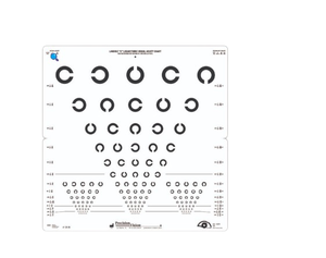 معدات العيون اللوغاريتمية البصرية حدة العين مخطط اختبار العين .. - Product Image 6