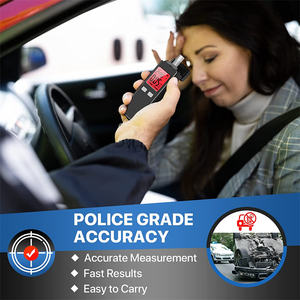 Alcoholtester met hoge nauwkeurigheid, draagbaar, persoonlijk, professioneel, alcoholgehaltemeter - Product Image 4
