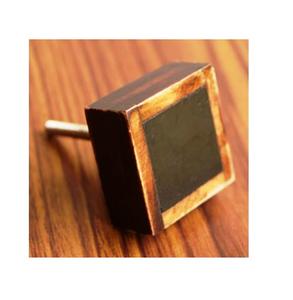 Bouton en bois de meuble rond en corne d'os noir Boutons en marbre les plus vendus avec une taille de forme de couleur personnalisée Fabriqué en Inde Article - Product Image 6