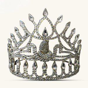 Corona Masónica de las Hijas de Isis, Diseño Elegante, Ajustable, Tono Dorado, Única, Orden de la Estrella de Oriente - Product Image 1