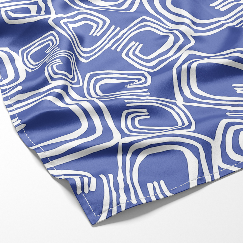 Silky Acetate Polyester Woven Fabric