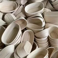 Banneton jetable en bois naturel fait main pour la fermentation de la pâte à pain, écologique, pour la cuisson et les fêtes, Vietnam