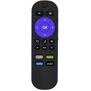 Telecomando compatibile con tutti gli elementi Roku TV E4SW5017RKU E4SW5518RKU E2SW6518RKU E4SW6518RKU E4SC4018RKU E4SC5018RKU Smart - Product Image 1