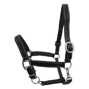 Fabriqué à la main Western Selle Style Cuir Cheval Halter Forte Confortable Quotidien Équitation Tête Collier Personnalisé Couleur Logo Fait - Product Image 1