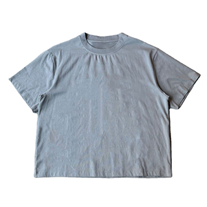 Camisetas de Verano para Hombre, Cuello Redondo, Manga Corta, 100% Algodón, Secado Rápido, Transpirables, Anti-Pilling, Corte Holgado, Casual, con Letras, 300 Gramos - Product Image 3