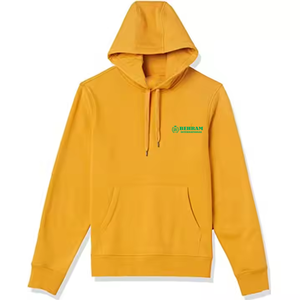 เสื้อฮู้ดดี้โอเวอร์ไซส์คุณภาพสูงแบบวินเทจ ย้อมสีแบบพิเศษ ซักด้วยกรด เป็นมิตรต่อสิ่งแวดล้อม ระบายอากาศได้ดี ผลิตจากผ้าฝ้าย 100% สีซีดแบบซันเฟด - Product Image 5