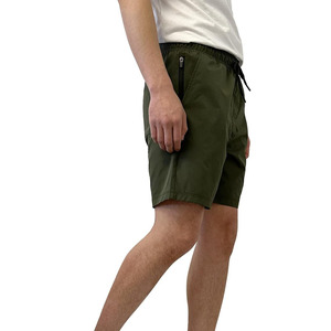 2024 New Style High Street Customized Design Canvas Knitted <b>Knee</b> Length Shorts <b>Elastic</b> Waist Closure Best Selling Wholesale - Product Image 2