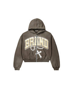 2025 nueva venta al por mayor Gran oferta mujeres moda cremallera mujeres sudaderas con capucha al por mayor jóvenes sudaderas con capucha mujeres de alta calidad - Product Image 6