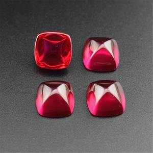 Chất Lượng Cao Đệm Hình Dạng Của <span class=keywords><strong>Ruby</strong></span> Cabochon Màu Xanh Sugarloaf Cắt Đá Quý Trong Nhiều Kích Cỡ Kim Cương Tự Nhiên Và Pha Lê Chất Liệu - Product Image 2