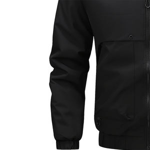 เสื้อแจ็กเก็ตทรงพองสำหรับผู้ชายเสื้อแจ็คเก็ตทรงพองบุนวมแฟชั่นแนวสตรีทแบบลำลองสั่งทำฉลากโลโก้ได้ - Product Image 4