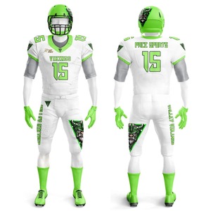 เสื้อฟุตบอลเกรดมืออาชีพเครื่องแบบทีมอเมริกันฟุตบอลชุดสีแบบกำหนดเอง - Product Image 1